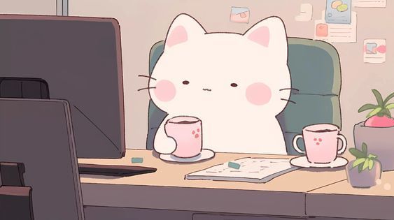 A cute image of a cat